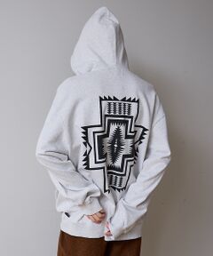 ABAHOUSE / アバハウス パーカー | 【PENDLETON/ペンドルトン】Back Print Zip Up Hood