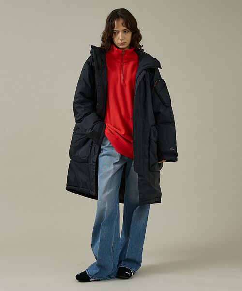 ABAHOUSE / アバハウス ダウンジャケット・ベスト | 【NANGA/ナンガ】AURORA TEX DOWN FIELD HALF CO | 詳細1