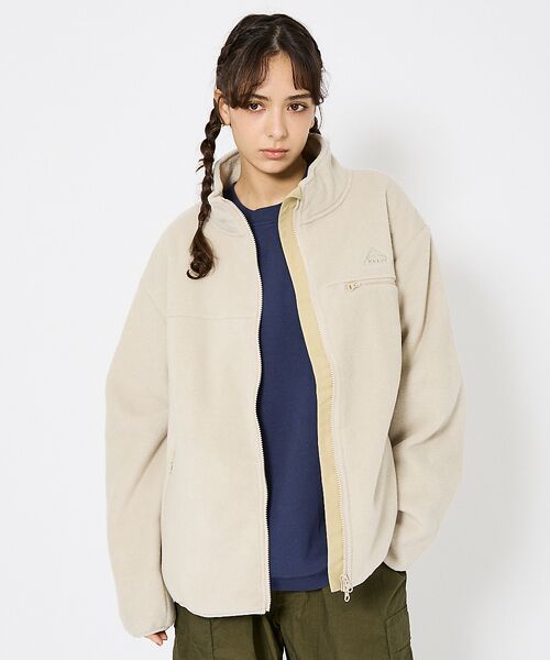 ABAHOUSE/アバハウス 【KELTY / ケルティ】Puff-leece ZIP フリースブルゾン / ベージュ XL ABAHOUSE/アバハウス 【KELTY / ケルティ】Puff-leece ZIP フリースブルゾン / ベージュ XL