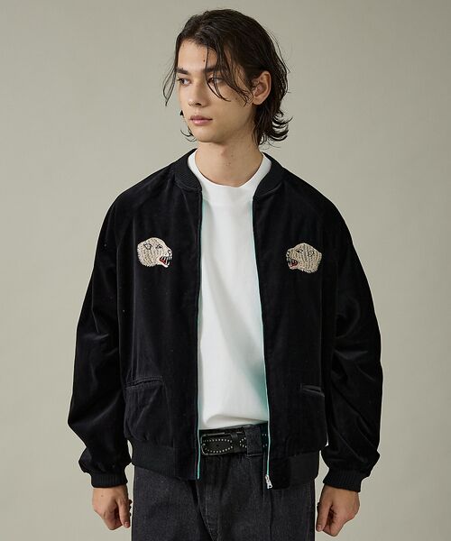 ABAHOUSE / アバハウス ブルゾン | 【THRIFTY LOOK / スリフティルック】Greenland Souve | 詳細1