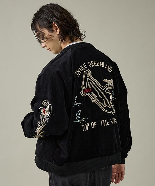 ABAHOUSE / アバハウス ブルゾン | 【THRIFTY LOOK / スリフティルック】Greenland Souve | 詳細4