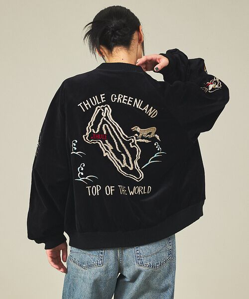 ABAHOUSE / アバハウス ブルゾン | 【THRIFTY LOOK / スリフティルック】Greenland Souve | 詳細7