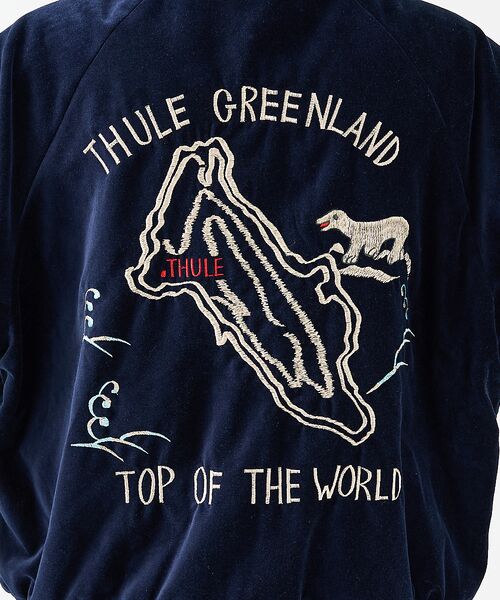 ABAHOUSE / アバハウス ブルゾン | 【THRIFTY LOOK / スリフティルック】Greenland Souve | 詳細23