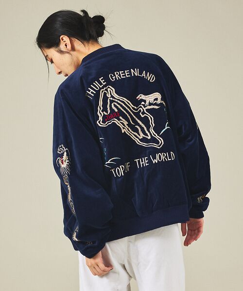 ABAHOUSE / アバハウス ブルゾン | 【THRIFTY LOOK / スリフティルック】Greenland Souve | 詳細21