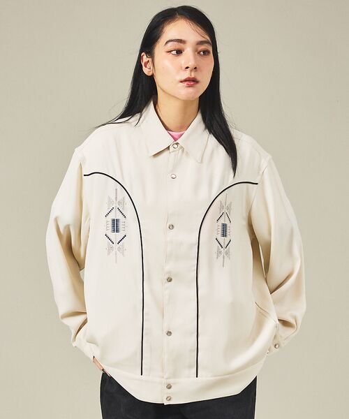 ABAHOUSE/アバハウス 【PENDLETON/ペンドルトン】Western jacket/ウエスタン/ユ アイボリー L ABAHOUSE/アバハウス 【PENDLETON/ペンドルトン】Western jacket/ウエスタン/ユ アイボリー L