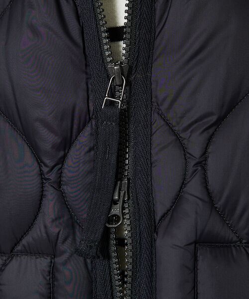 ABAHOUSE / アバハウス ベスト | 【TAION/タイオン】ミリタリー VネックWジップ ダウンベスト-ソフトシェル | 詳細10