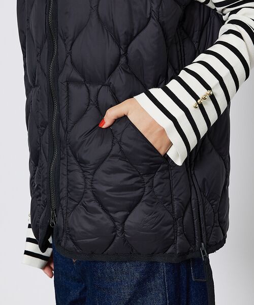 ABAHOUSE / アバハウス ベスト | 【TAION/タイオン】ミリタリー VネックWジップ ダウンベスト-ソフトシェル | 詳細8