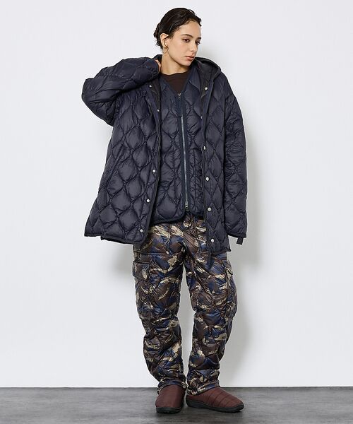 ABAHOUSE / アバハウス ベスト | 【TAION/タイオン】ミリタリー VネックWジップ ダウンベスト-ソフトシェル | 詳細18