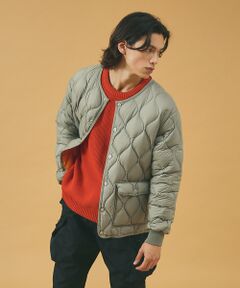 ABAHOUSE / アバハウス ダウンジャケット・ベスト | 【WEB限定】TAION MILITARY OVER SIZE CREW NEC