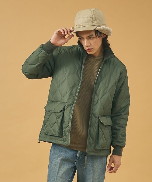 ABAHOUSE / アバハウス ダウンジャケット・ベスト | WEB限定【TAION / タイオン】 MILITARY LIB HI NECK | 詳細15