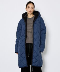 ABAHOUSE / アバハウス ダウンジャケット・ベスト | 【TAION / タイオン】シティ リバーシブル パイピングフード ダウン×ボア