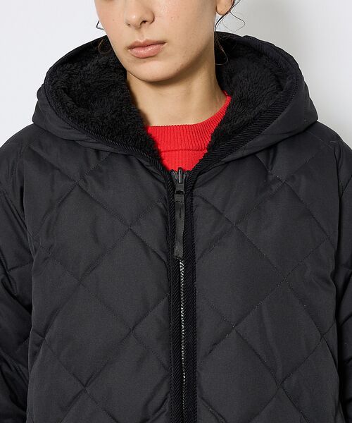ABAHOUSE / アバハウス ダウンジャケット・ベスト | 【TAION / タイオン】シティ リバーシブル パイピングフード ダウン×ボア | 詳細17