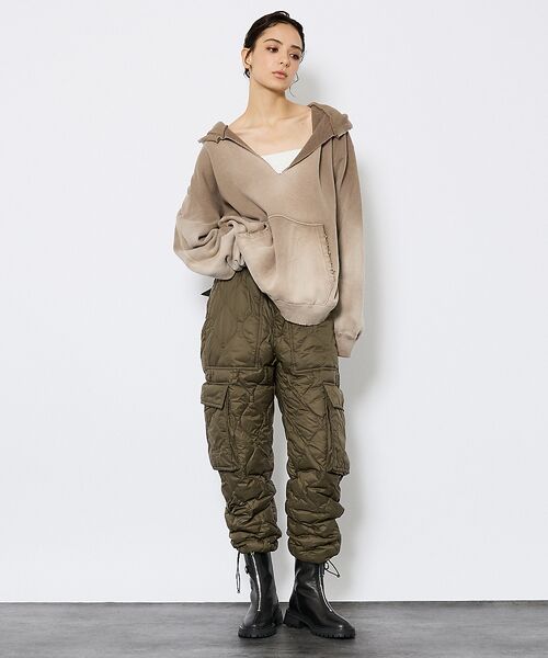 ABAHOUSE / アバハウス パンツ | 【TAION / タイオン】ミリタリー カーゴ ダウンパンツ/防寒/保温性/ユニ | 詳細1