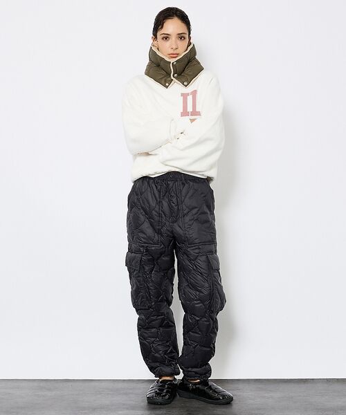 ABAHOUSE / アバハウス パンツ | 【TAION / タイオン】ミリタリー カーゴ ダウンパンツ/防寒/保温性/ユニ | 詳細4