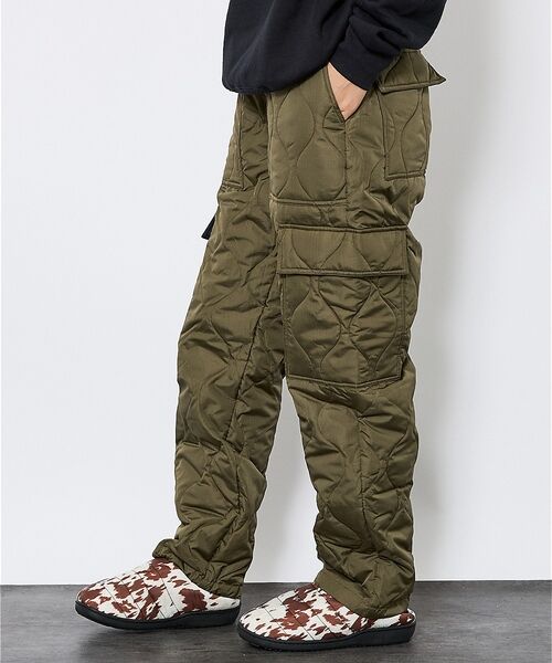 ABAHOUSE / アバハウス パンツ | 【TAION / タイオン】MILITARY CARGO DOWN PANTS/ | 詳細27