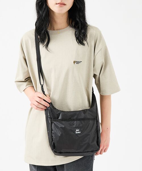 ABAHOUSE / アバハウス ショルダーバッグ | 【WILD THINGS/ワイルドシングス】2WAYナイロンショルダーL/BAG | 詳細9