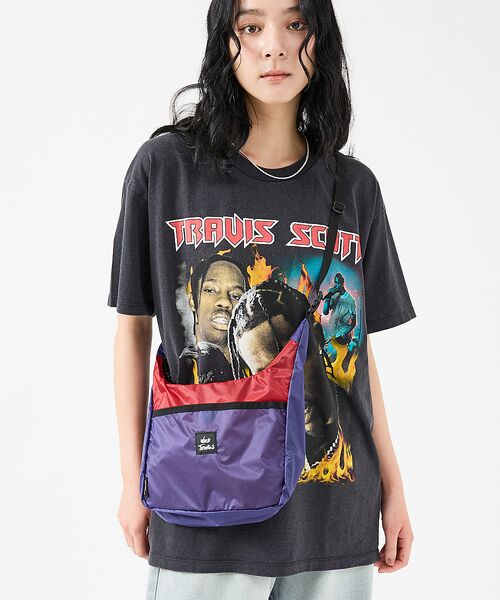 ABAHOUSE / アバハウス ショルダーバッグ | 【WILD THINGS/ワイルドシングス】2WAYナイロンショルダーL/BAG | 詳細17