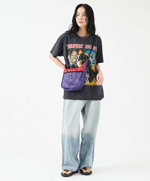 ABAHOUSE / アバハウス ショルダーバッグ | 【WILD THINGS/ワイルドシングス】2WAYナイロンショルダーL/BAG | 詳細18