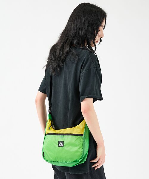 ABAHOUSE/アバハウス 【WILD THINGS/ワイルドシングス】2WAYナイロンショルダーL/BAG グリーン F ABAHOUSE/アバハウス 【WILD THINGS/ワイルドシングス】2WAYナイロンショルダーL/BAG グリーン F