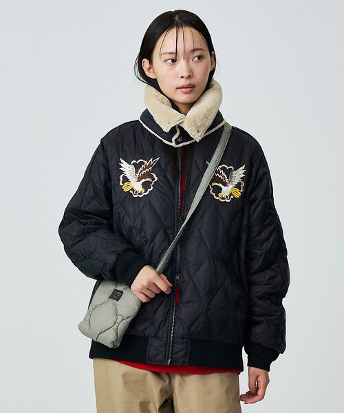 ABAHOUSE / アバハウス ショルダーバッグ | 【TAION/タイオン】ミリタリー クロスボディ ダウンバッグS/ショルダーバッ | 詳細15