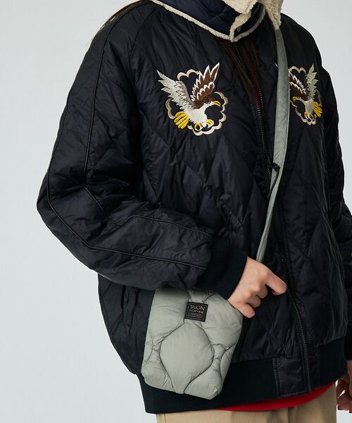 ABAHOUSE / アバハウス ショルダーバッグ | 【TAION/タイオン】ミリタリー クロスボディ ダウンバッグS/ショルダーバッ | 詳細16