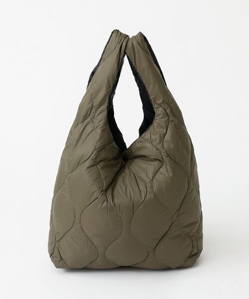 ABAHOUSE / アバハウス ハンドバッグ | 【TAION / タイオン】ミリタリー エコ ダウンバッグM/ダウン/ヘチマキル（カーキ）