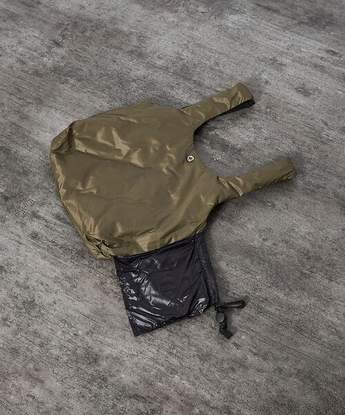 ABAHOUSE / アバハウス エコバッグ | 【TAION / タイオン】ミリタリー エコ ダウンバッグS/コンパクト/サブバ | 詳細8