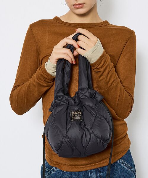 ABAHOUSE / アバハウス トートバッグ | 【TAION / タイオン】ミリタリー ダウントートバッグS/ハンドバッグ/巾着 | 詳細1