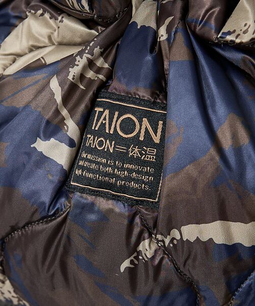 ABAHOUSE / アバハウス トートバッグ | 【TAION / タイオン】ミリタリー ダウントートバッグS/ハンドバッグ/巾着 | 詳細14