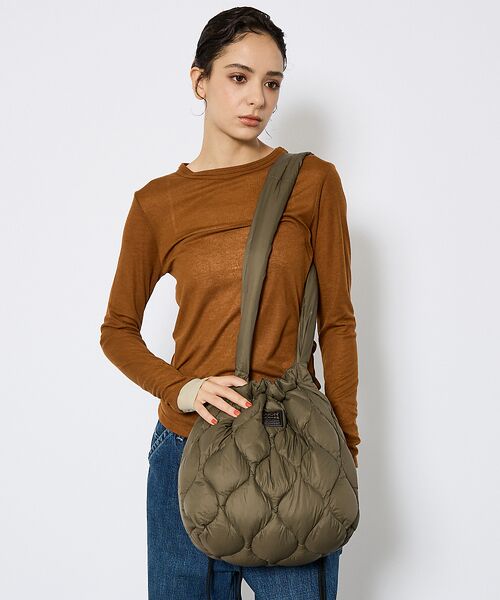 ABAHOUSE / アバハウス ショルダーバッグ | 【TAION / タイオン】ミリタリー ダウンショルダーバッグ/ソフトシェル/2 | 詳細9