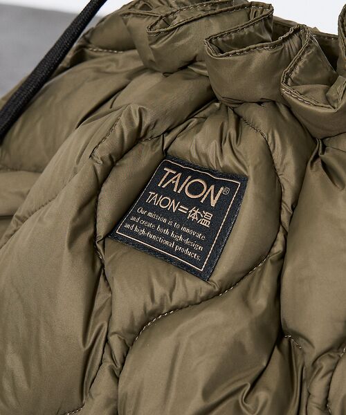 ABAHOUSE / アバハウス ショルダーバッグ | 【TAION / タイオン】ミリタリー ダウンショルダーバッグ/ソフトシェル/2 | 詳細15
