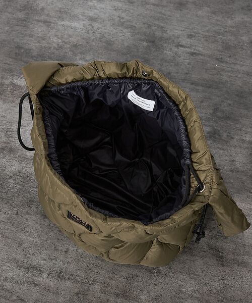 ABAHOUSE / アバハウス ショルダーバッグ | 【TAION / タイオン】ミリタリー ダウンショルダーバッグ/ソフトシェル/2 | 詳細16