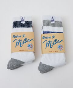 ABAHOUSE / アバハウス ソックス | 【Robert P Miller | ロバート・ピー・ミラー】Miller 3P
