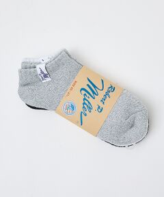 ABAHOUSE / アバハウス ソックス | 【Robert P.Miller/ロバートピーミラー】3P 無地ソックス/アソー