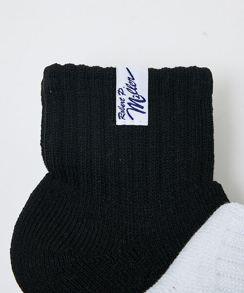 ABAHOUSE / アバハウス ソックス | 【Robert P.Miller/ロバートピーミラー】3P 無地ソックス/アソー | 詳細5