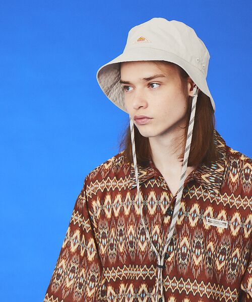 ABAHOUSE / アバハウス ハット | 【KELTY/ケルティー】/ワンポイント　紐付き配色バケットハット / アドベン | 詳細11