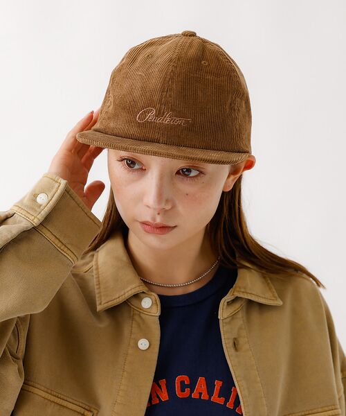 ABAHOUSE / アバハウス ハット | 【PENDLETON / ペンドルトン】PDT-CORDUROY LOGO EM | 詳細2
