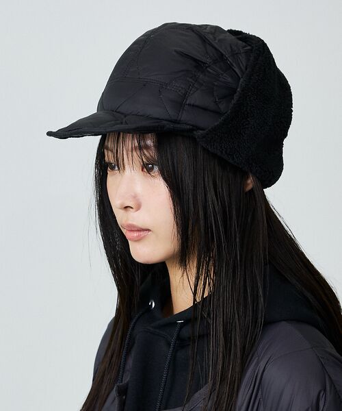 ABAHOUSE / アバハウス ハット | 【TAION / タイオン】ミリタリー ダウンキャップ/リバーシブル/パイロット | 詳細2