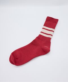 ABAHOUSE / アバハウス ソックス | 【YUQRI/ユクリ】Walky/ラインソックス/靴下/消臭機能【WEB限定】