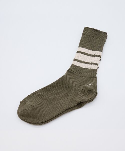 ABAHOUSE / アバハウス ソックス | 【YUQRI/ユクリ】Walky/ラインソックス/靴下/消臭機能【WEB限定】 | 詳細7