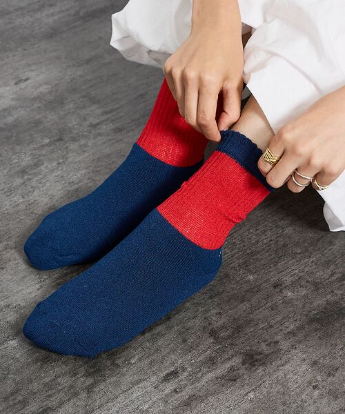 ABAHOUSE / アバハウス ソックス | 【YUQRI/ユクリ】Puffy/靴下/消臭/ユニセックス【WEB限定】 | 詳細1