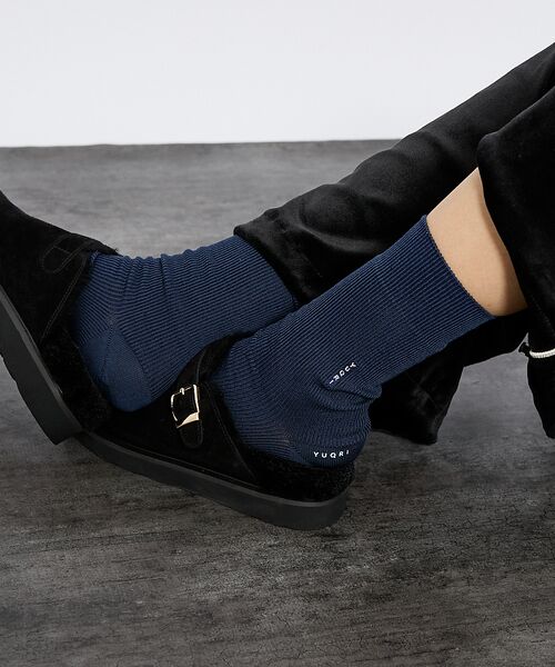 ABAHOUSE / アバハウス ソックス | 【YUQRI/ユクリ】Silky/定番ソックス/オールシーズン/ユニセックス | 詳細3