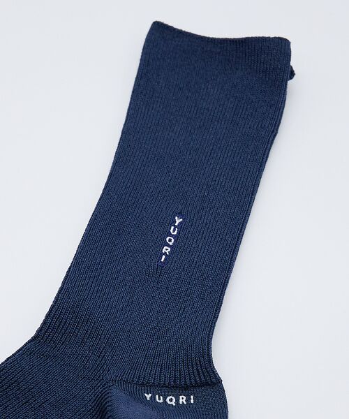 ABAHOUSE / アバハウス ソックス | 【YUQRI/ユクリ】Silky/定番ソックス/オールシーズン/ユニセックス | 詳細4