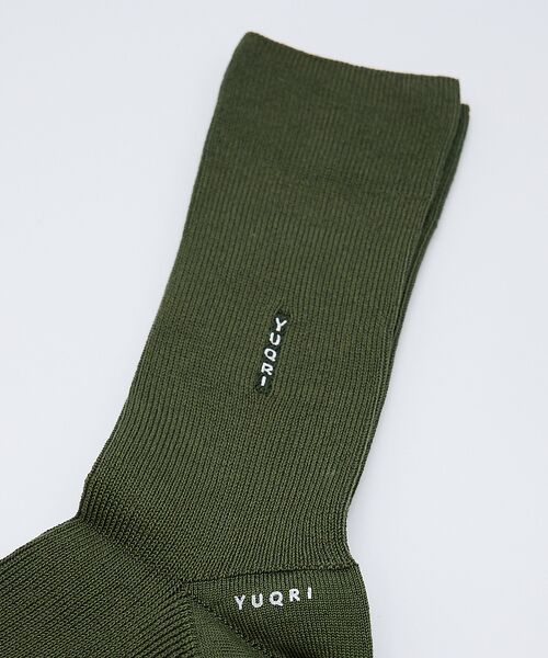 ABAHOUSE / アバハウス ソックス | 【YUQRI/ユクリ】Silky/定番ソックス/オールシーズン/ユニセックス | 詳細5