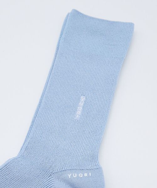 ABAHOUSE / アバハウス ソックス | 【YUQRI/ユクリ】Silky/定番ソックス/オールシーズン/ユニセックス | 詳細6