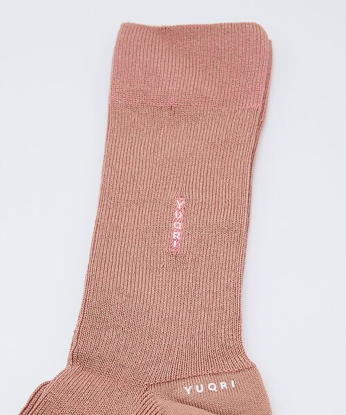 ABAHOUSE / アバハウス ソックス | 【YUQRI/ユクリ】Silky/定番ソックス/オールシーズン/ユニセックス | 詳細7
