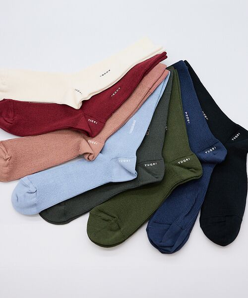 ABAHOUSE / アバハウス ソックス | 【YUQRI/ユクリ】Silky/定番ソックス/オールシーズン/ユニセックス | 詳細8