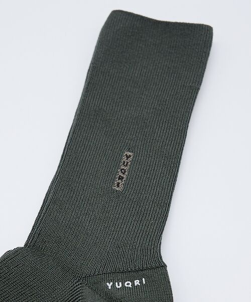 ABAHOUSE / アバハウス ソックス | 【YUQRI/ユクリ】Silky/定番ソックス/オールシーズン/ユニセックス | 詳細12