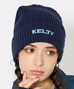 ABAHOUSE / アバハウス ハット | 【KELTY / ケルティ】Embroidery Logo Knit Cap /