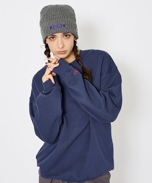 ABAHOUSE / アバハウス ハット | 【KELTY / ケルティ】Embroidery Logo Knit Cap / | 詳細2